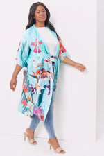 Miami Boudoir Wrap Duster Kimono
